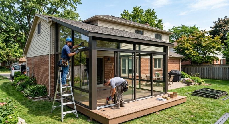 All Season Room Installation in Charlotte, NC