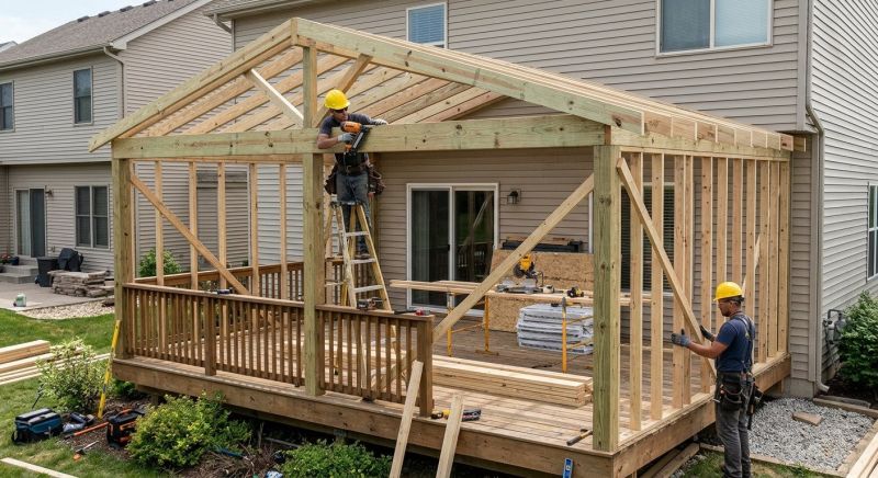 Enclosed Deck Installation in Seattle, WA