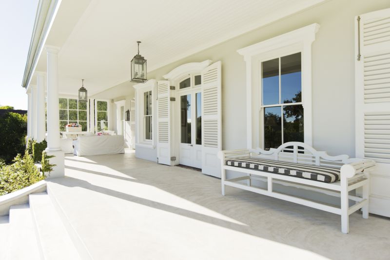 Products For Enclosed Porch Installations in use