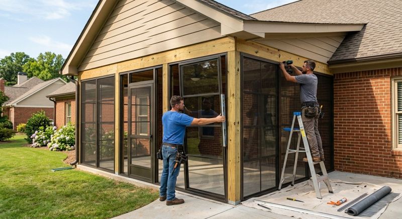 Enclosed Patio Installation Service